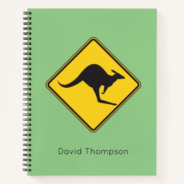 Kangaroo Australia Cahier    (Devant)