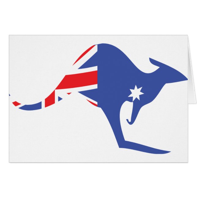 kangourou australien (Devant horizontal)
