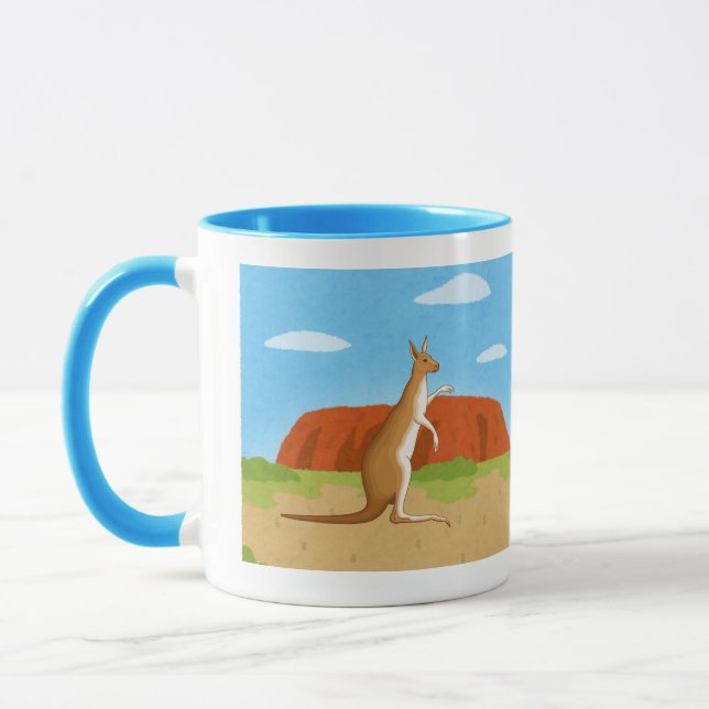 Kangourous Mug dans la forêt  (Gauche)