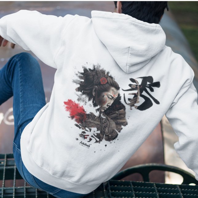 Kanji Samurai Ichiban Sweat - shirt à capuche (Créateur téléchargé)