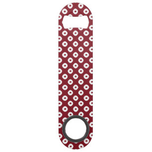 "Kanoko" Fawn Spot Motif Blanc