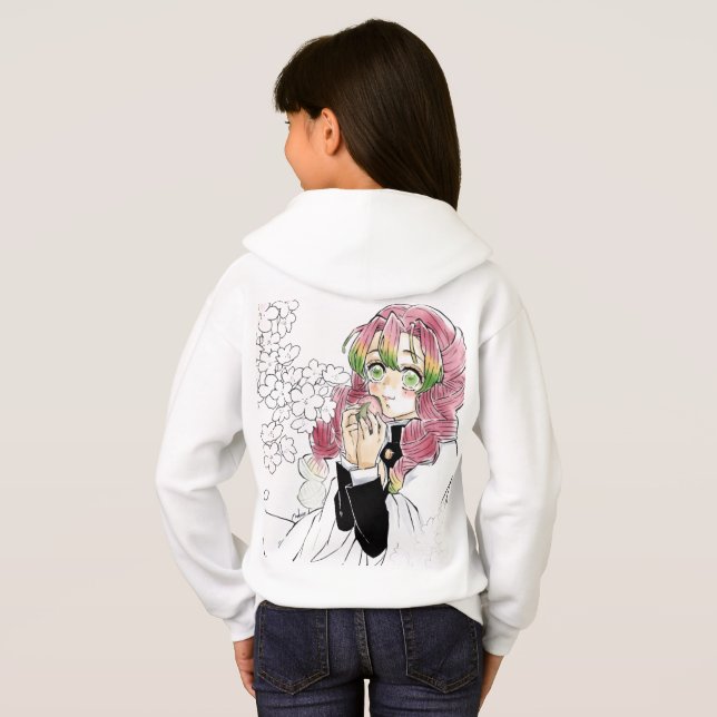 Kanroji Mitsuri Hoodie (Dos entier)