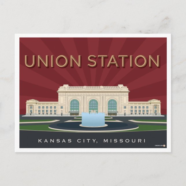 Kansas City Union Station - Carte postale (Devant)