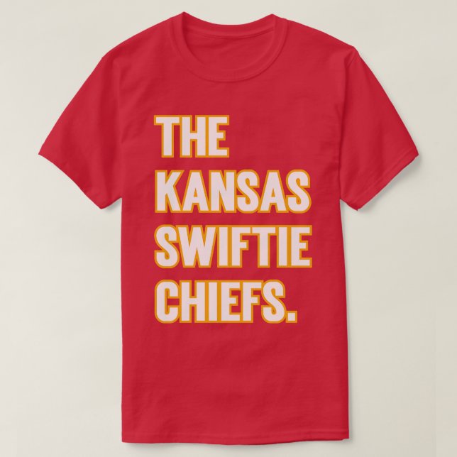 Kansas Swiftie Chiefs v4 TShirt (Design devant)