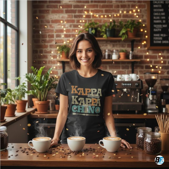 Kappa Kappa Chino Drôle T-Shirt Lover Café (Créateur téléchargé)