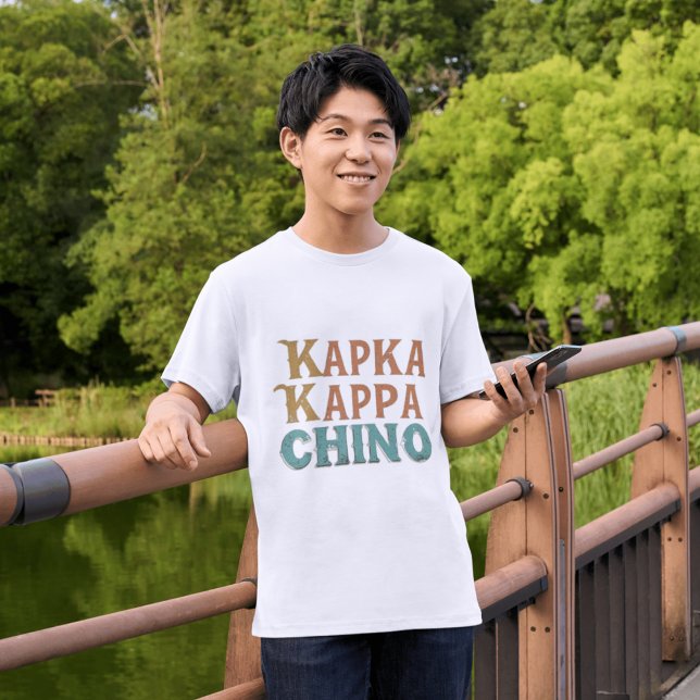 Kappa Kappa Chino Drôle T-Shirt Lover Café (Créateur téléchargé)