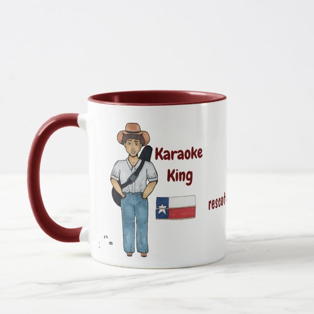 Karaoke King Mug (Gauche)