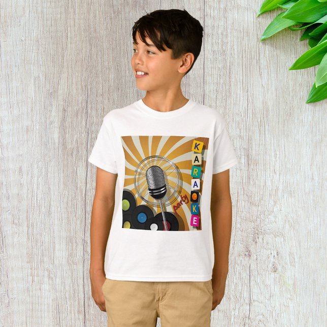 Karaoke Party Singing T-Shirt (Créateur téléchargé)