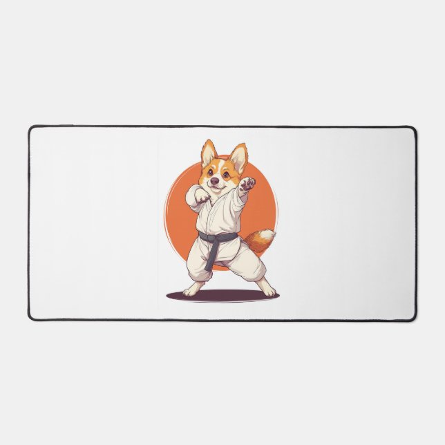 Karate Corgi � Chien d'Arts Martiaux (Recto)