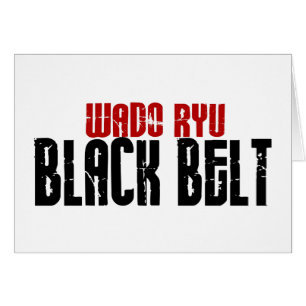 Karaté de ceinture noire de Wado Ryu