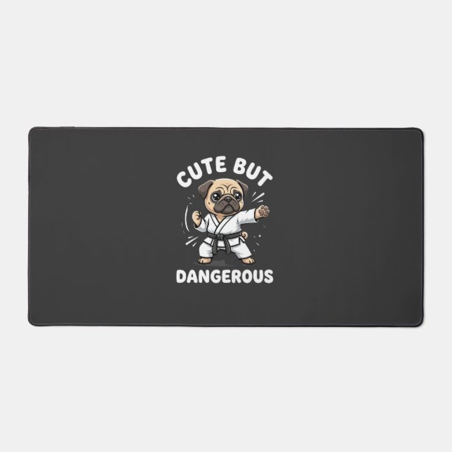 Karate de pug mignon mais dangereux (Recto)