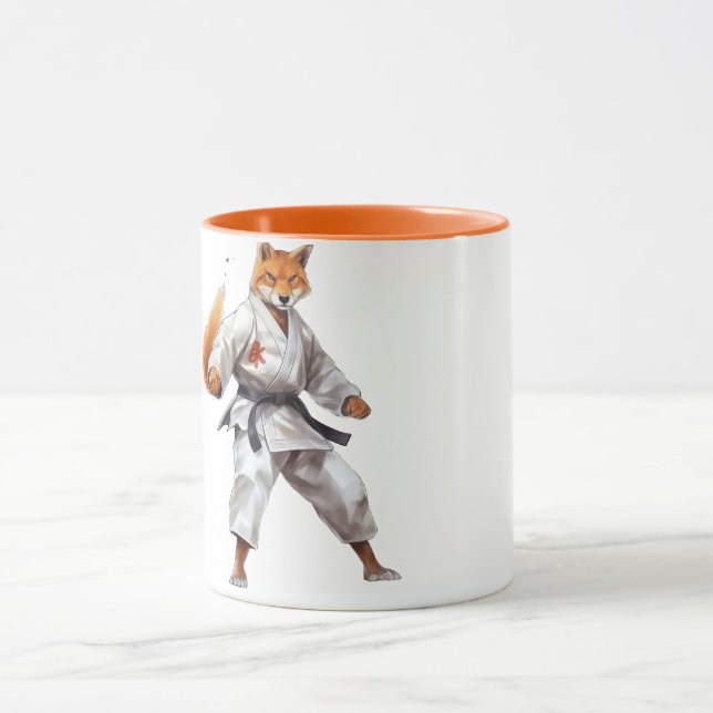 Karate Fox mug (Centre)