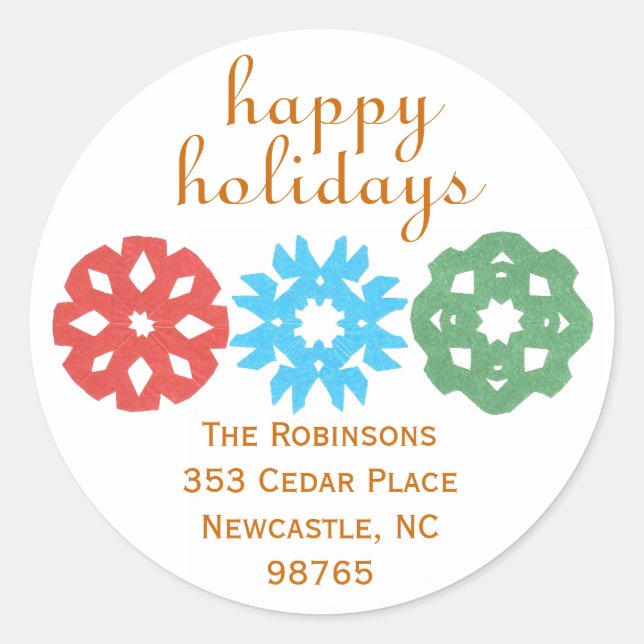 Karate Kat étiquette de adresse de retour (Devant)