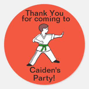 Karate Kid 11 autocollants customisés Martial Arts