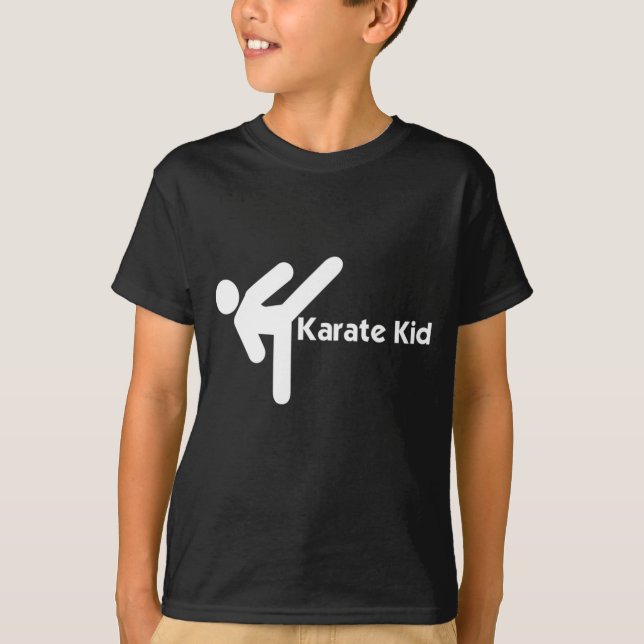 Karate Kid Boys Clotuts et T-Shirt (Devant)