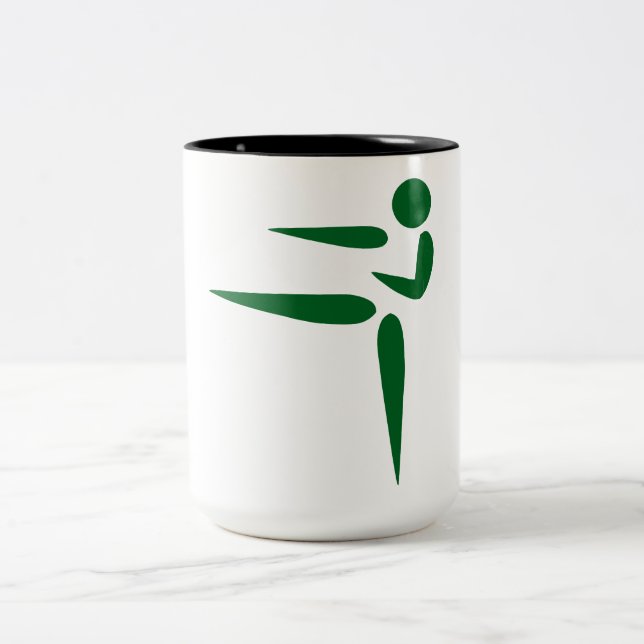 Karate Olympique Café Mug (Centre)