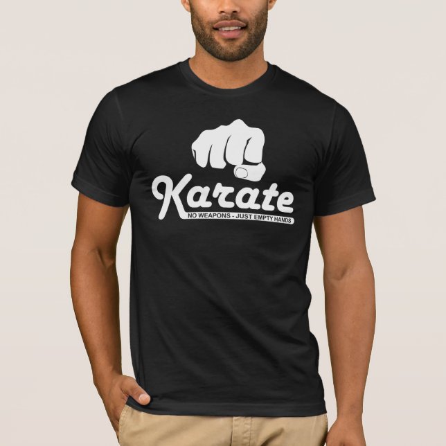 Karaté - T-shirt vide de mains (Devant)