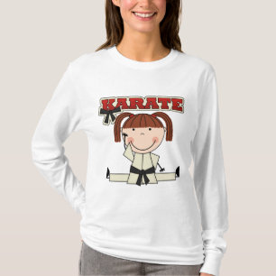KARATÉ - T-shirts et cadeaux de fille de brune