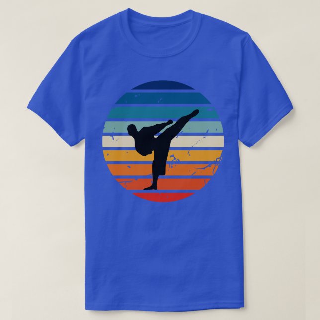 Karate Taekwondo Judo retro TShirt (Design devant)