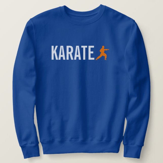 Karate Warrior Sweatshirt (Design devant)
