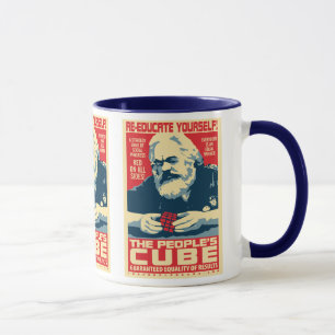 Karl Marx - le cube des personnes : Tasse d'OHP