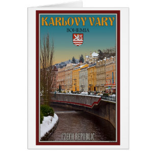 Karlovy Vary - Semnice River Winter