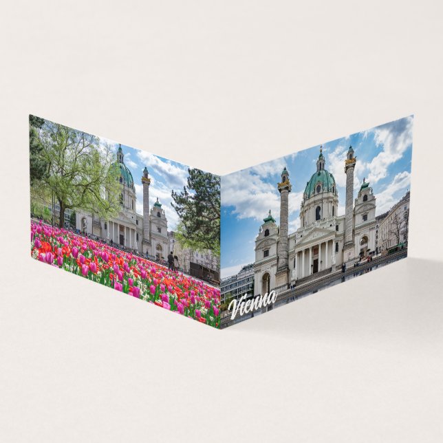 Karlskirche à Vienne, Autriche (Outside)