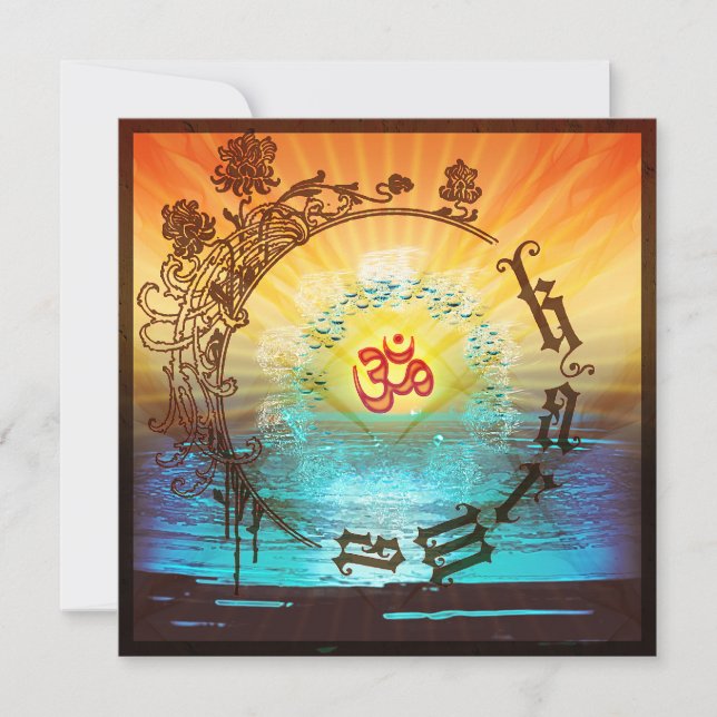 KARMA - Carte, Invitation (Devant)