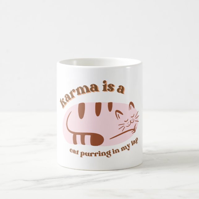 Karma Cat Mug (Centre)