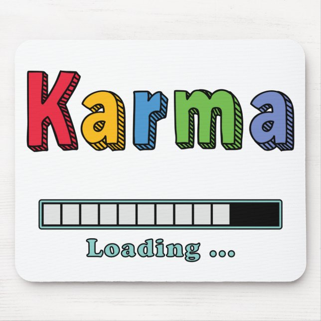 Karma Chargement... Tapis de souris (Devant)