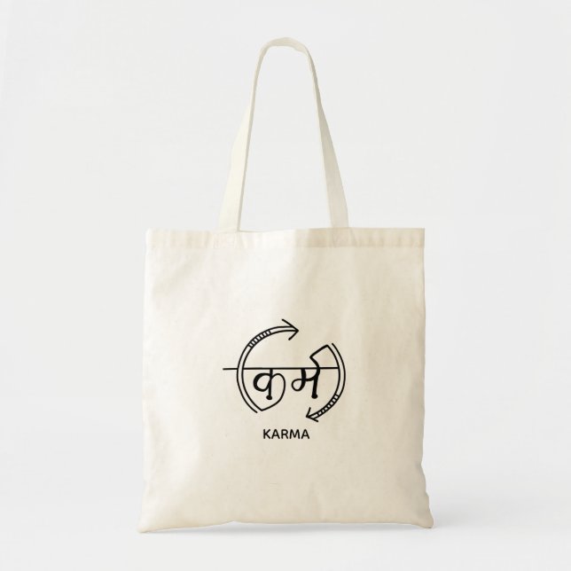 Karma hindu sac de yoga sac fourre-tout spirituel (Devant)