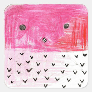 Katie : Sticker Carré