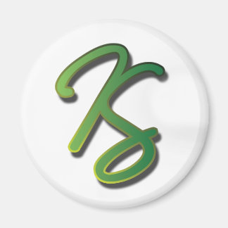 Katie Stodder - Aimant rond (blanc)