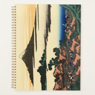 Katsushika Hokusai Dawn dans la province de Kai