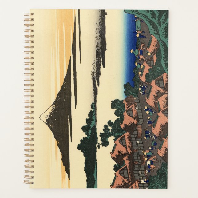 Katsushika Hokusai Dawn dans la province de Kai (Devant)