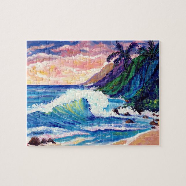 Kauai Tropical Seascape Imaginaire Puzzle (Horizontal)