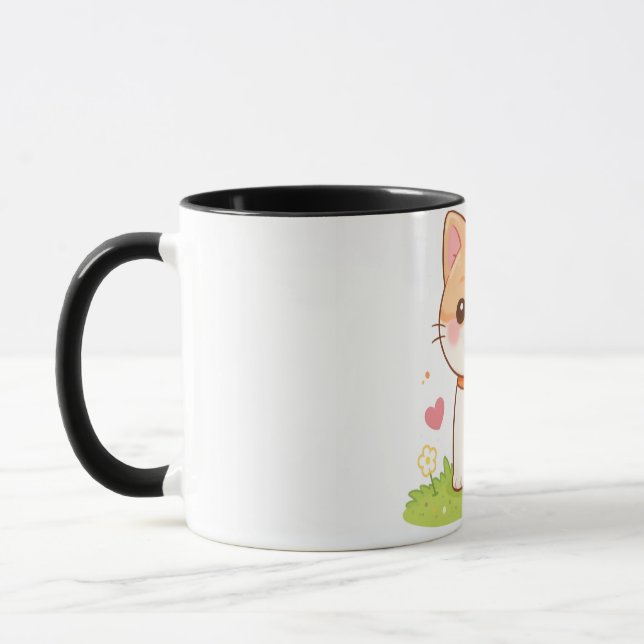 Kawai cat mug (Gauche)