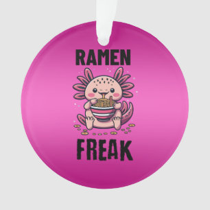 Kawaii Axalotl manger Ramen