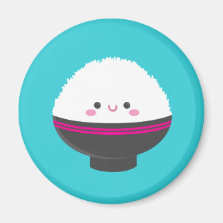 Kawaii Bowl of Rice Magnet