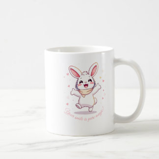 Kawaii Bunny Mug - Cute Pastel Rabbit Café Cup