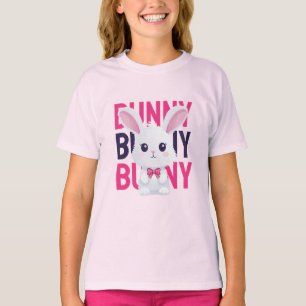 Kawaii bunny T-shirt design