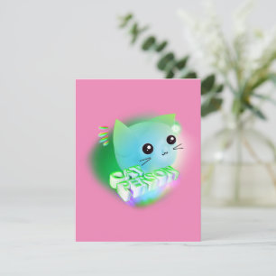 Kawaii Cartoon Kitten