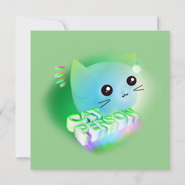 Kawaii Cartoon Kitten (Devant)