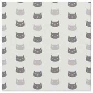 Kawaii Cats tissu à motifs