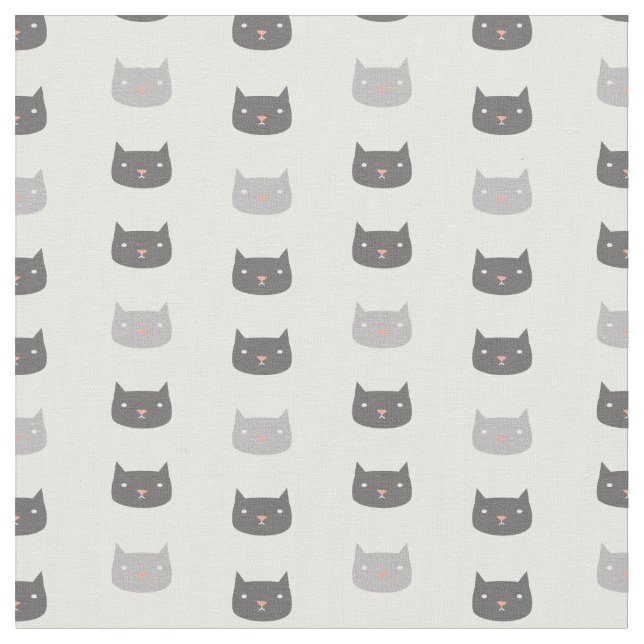 Kawaii Cats tissu à motifs (Fermer)