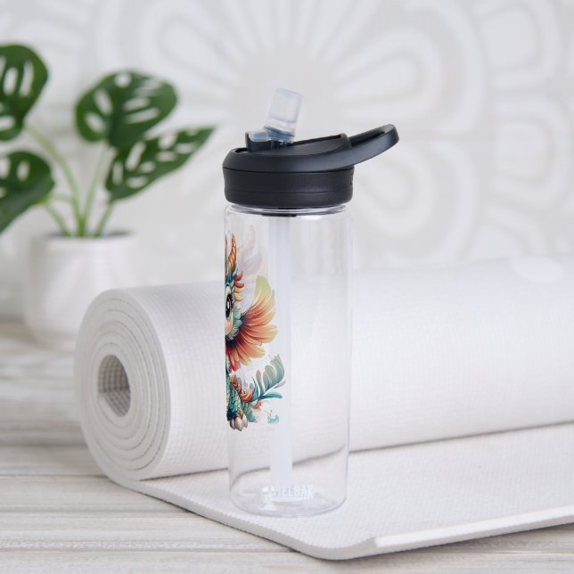 Kawaii chinois Knot Dragon bouteille d'eau (Yoga)