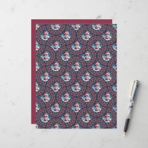 Kawaii Christmas Fox Dot Mandala Deco Fans Papier