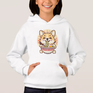 Kawaii Corgi Manger Ramen - Cute Anime Chien