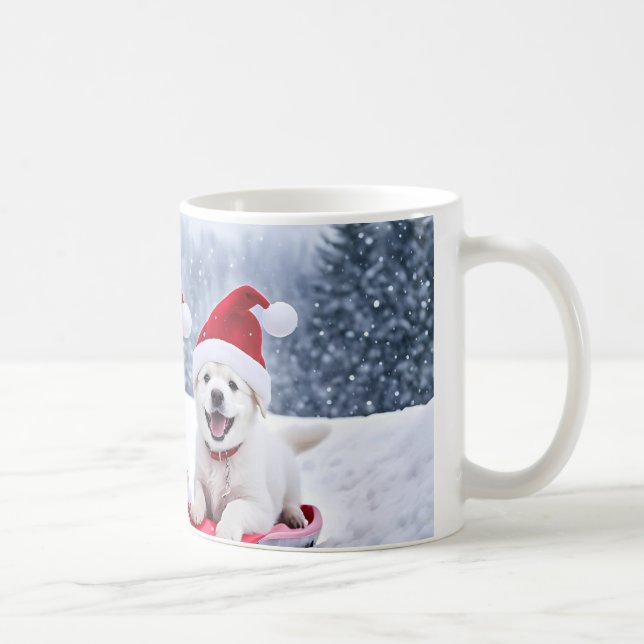 Kawaii Cute Puppies Mug (Droite)