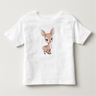 Kawaii Deer Dream - Joli T-Shirt d'ami forestier